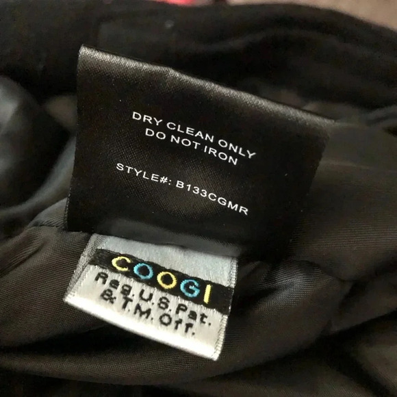 Coogi Men’s Wool Blend Military Cargo Utility Jacket Black Size Large - Picture 9 of 12